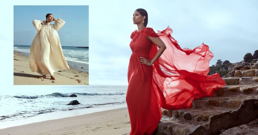 noura exclusive modest resort wear iman supermodel